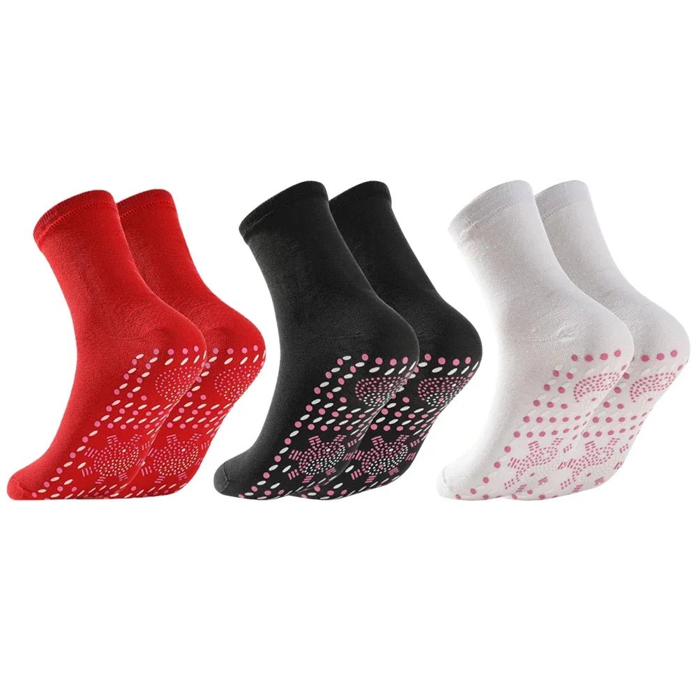Self-Heating Magnetic Therapy Socks for Pain Relief - Unisex - silverfoxgoods